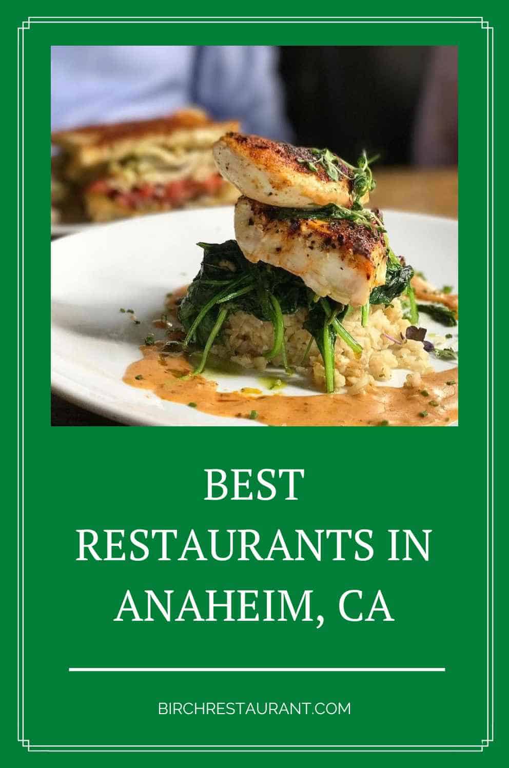 Restaurants in Anaheim, CA