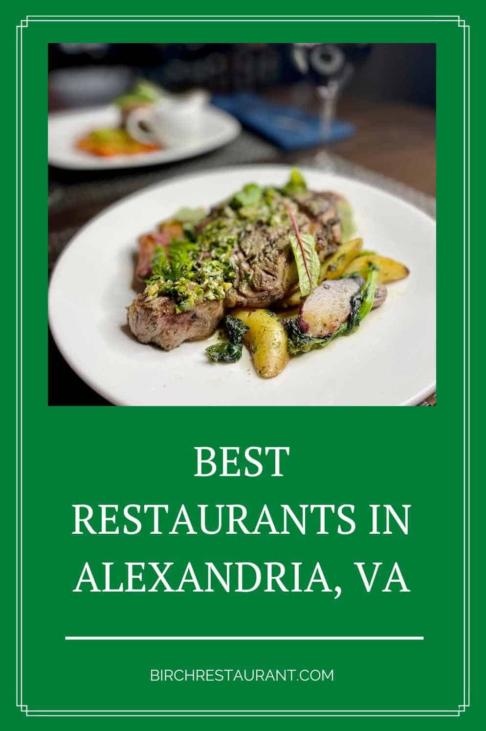 Restaurants in Alexandria, VA