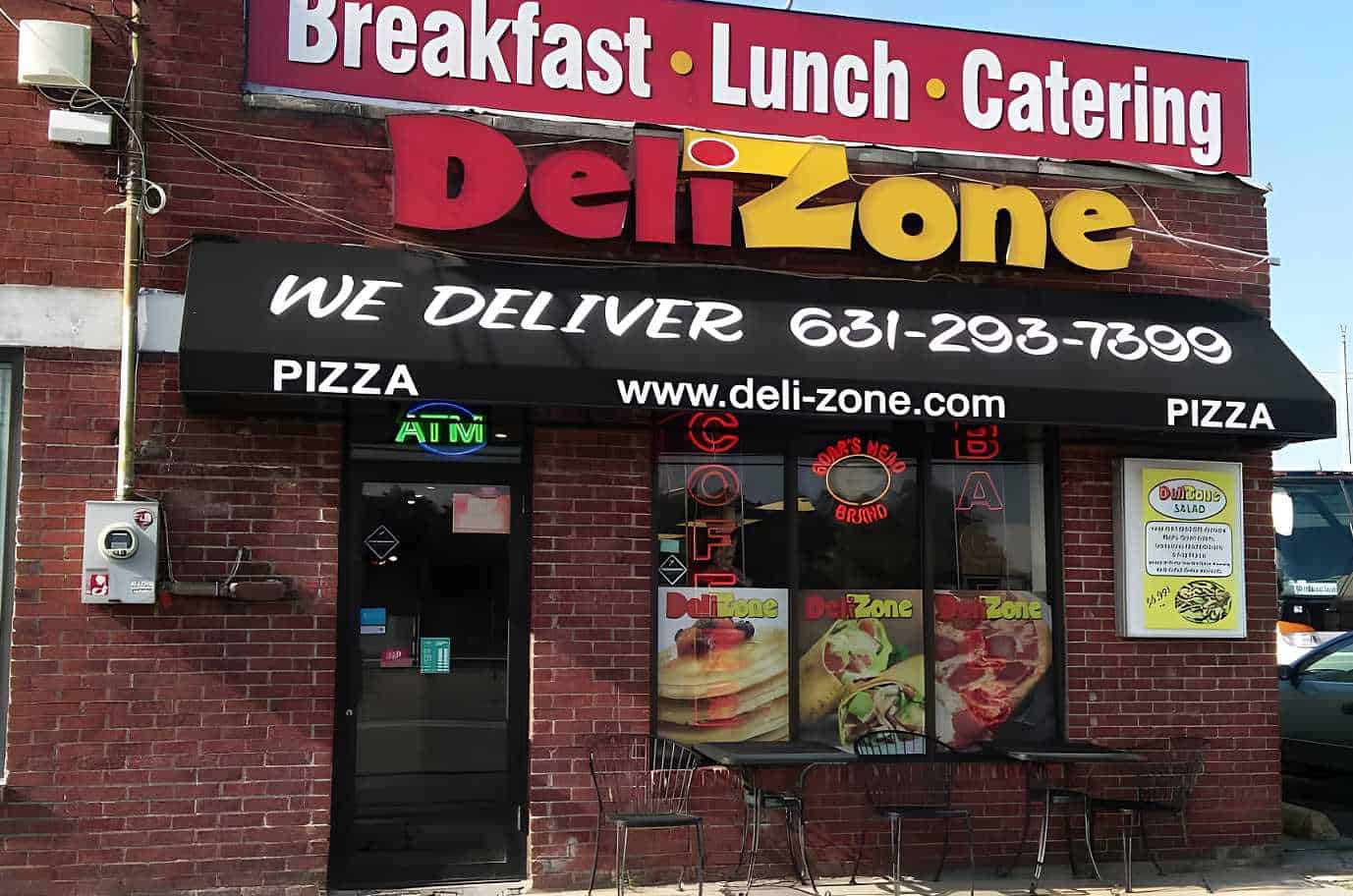 Deli Zone Gourmet Pizza & Catering Best Restaurants in Farmingdale, New York