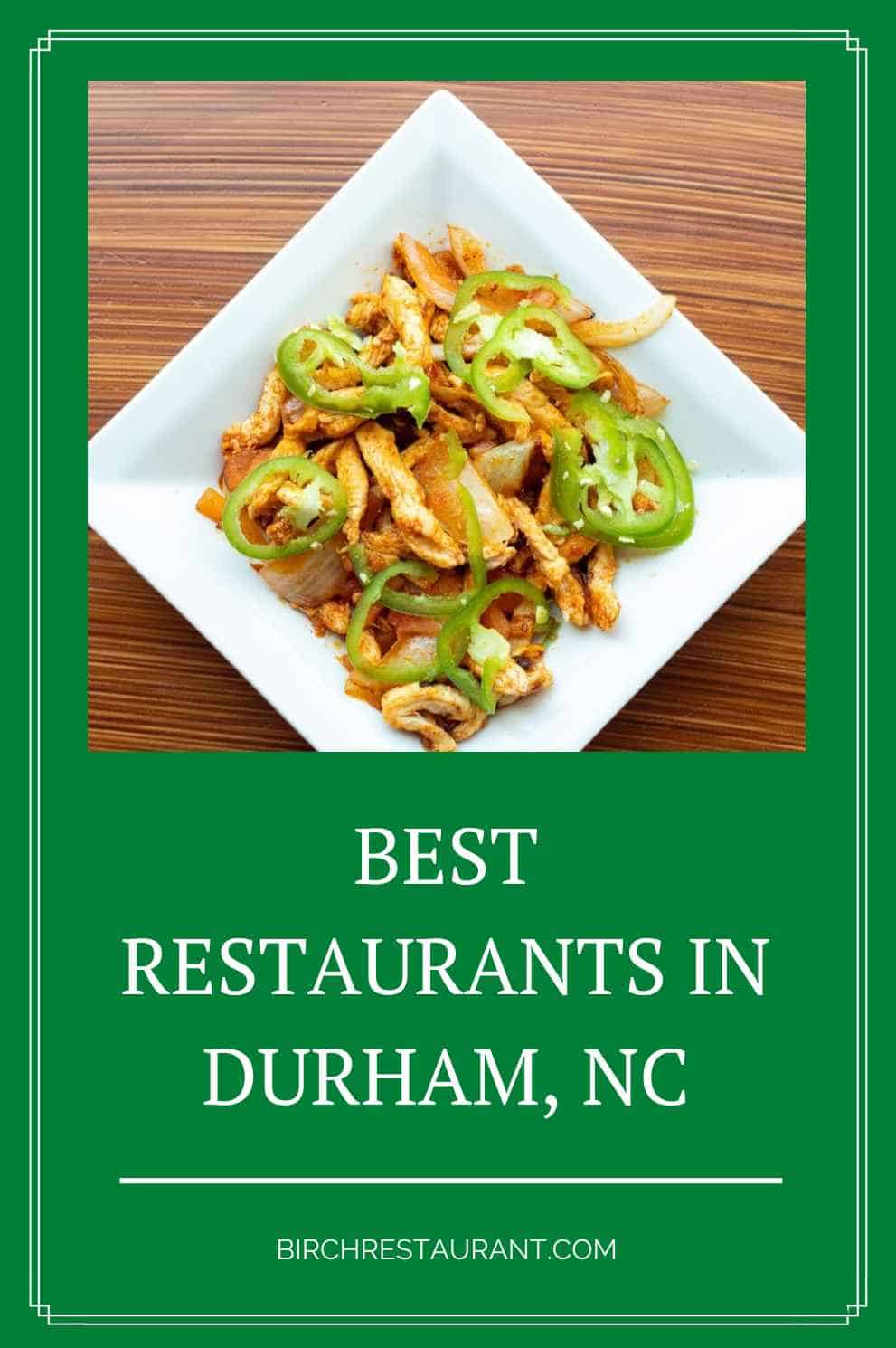 Restaurants in Durham, NC