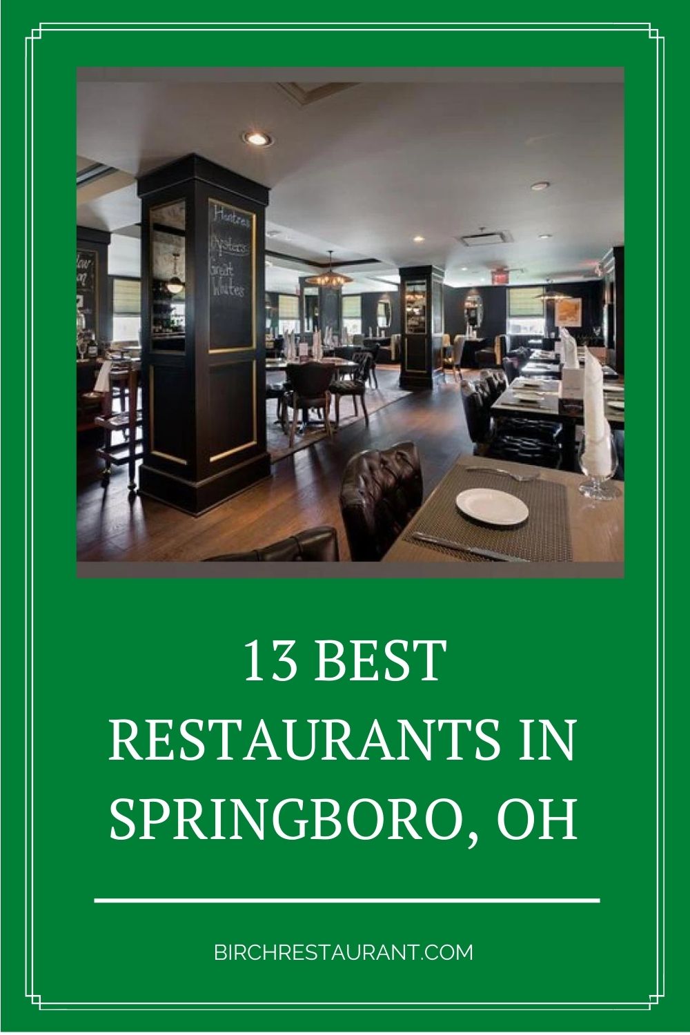 Best Restaurants in Springboro