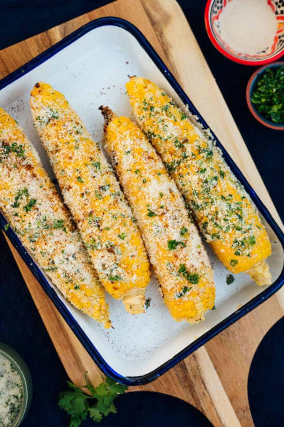 Elote or Mexican Street Corn