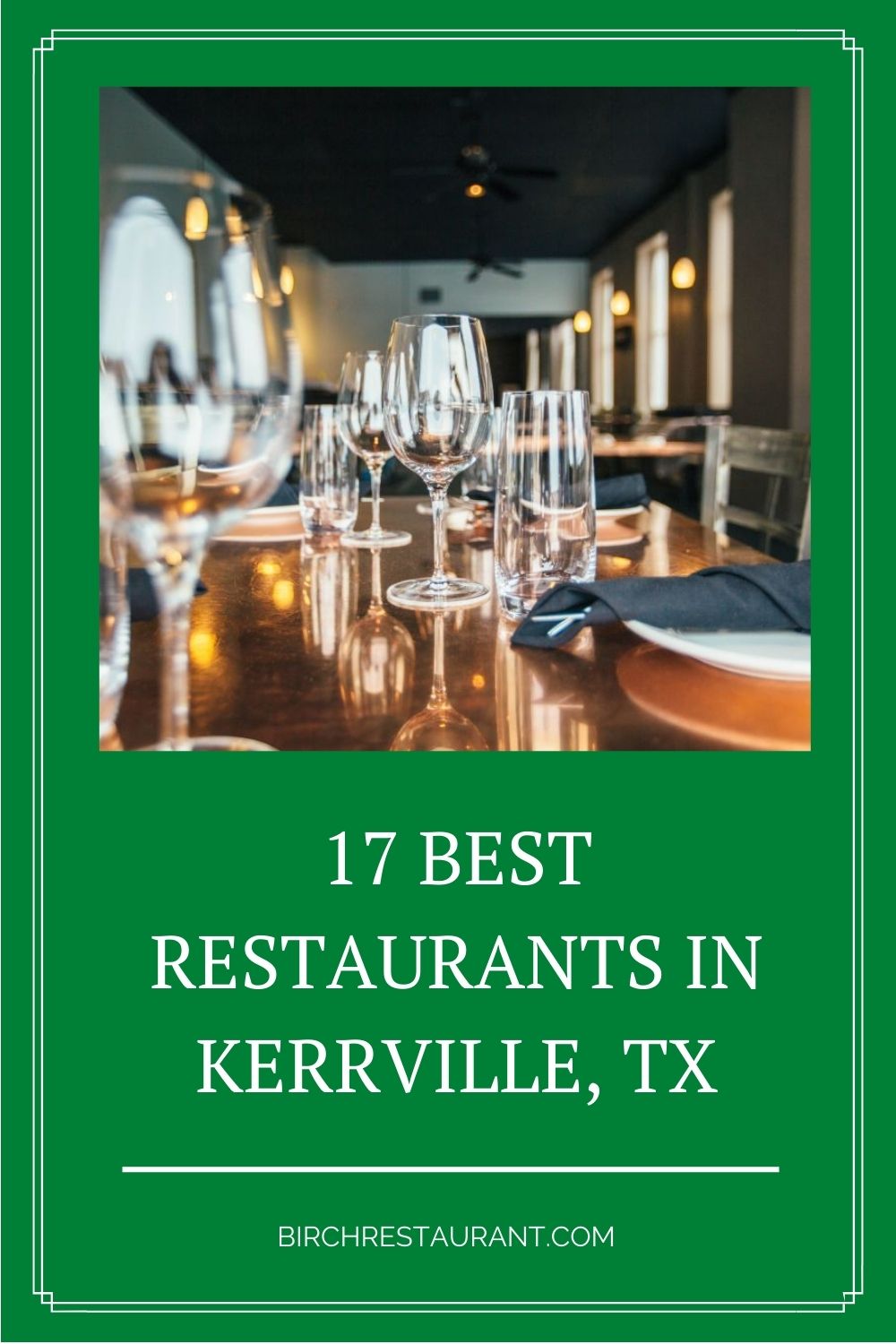 Best Restaurants in Kerrville