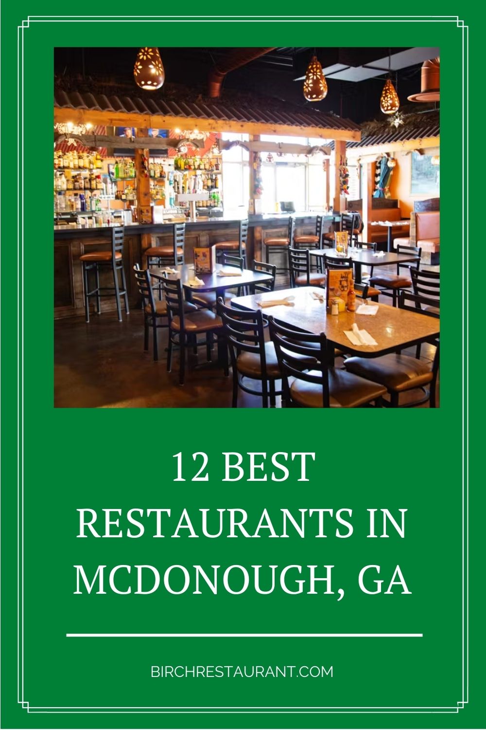 Best Restaurants in Mcdonough
