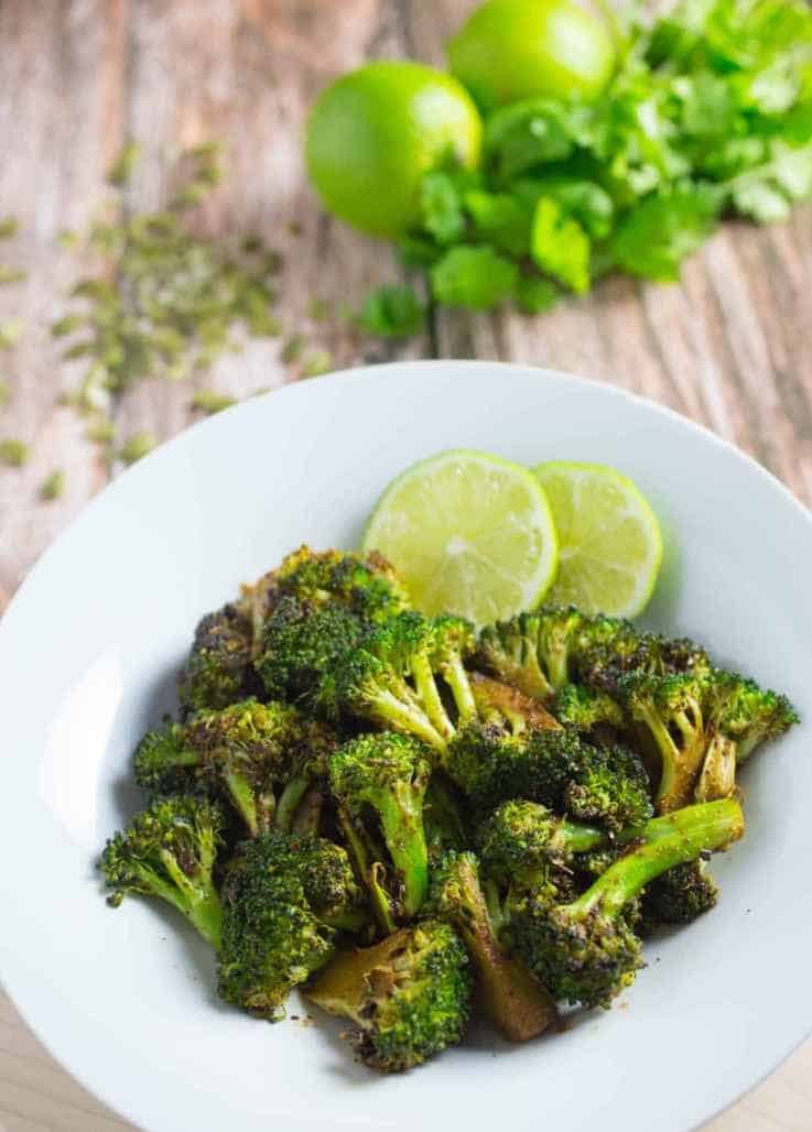 Mexican Roasted Broccoli