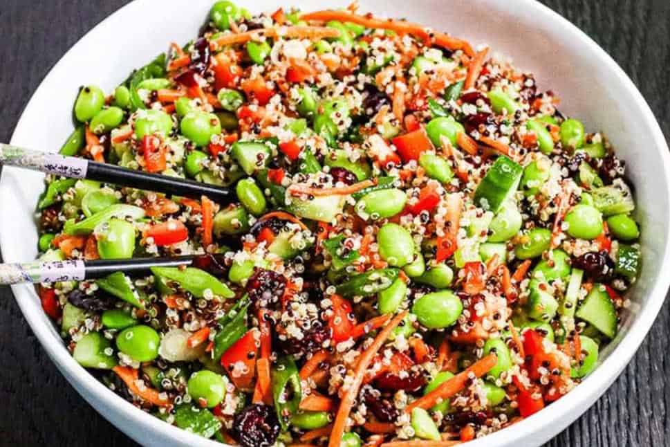 Quinoa and Edamame Salad